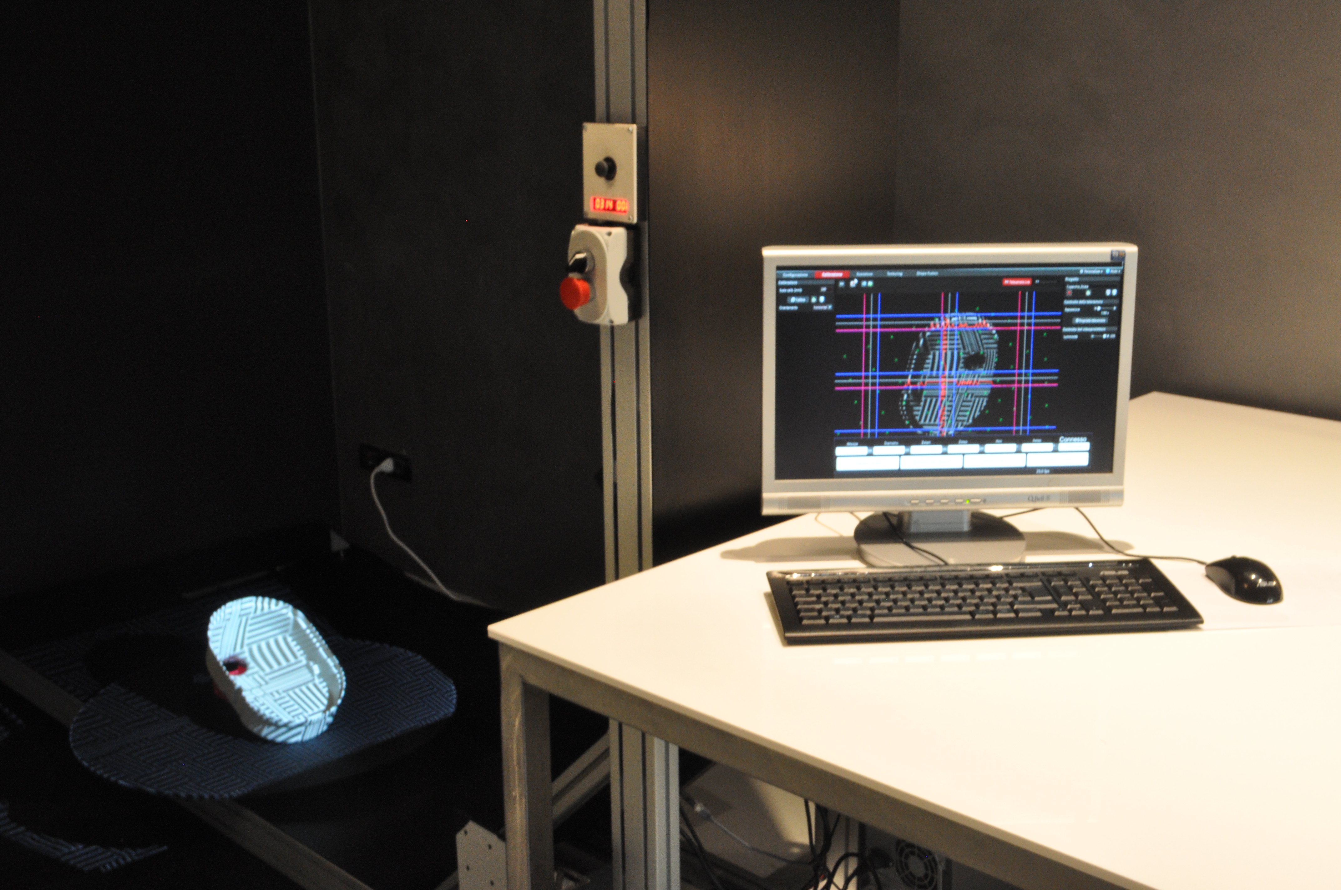 Scanner 3D fully automatic