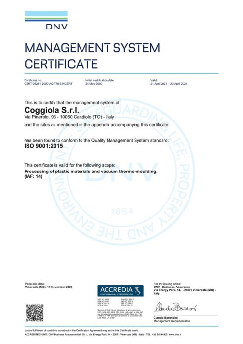 Certificazione ISO-9001