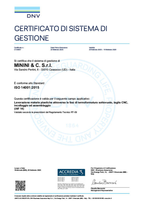 Certificazione ISO-14001