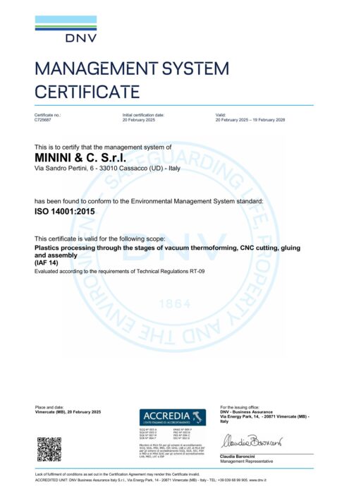 Certificazione ISO-14001